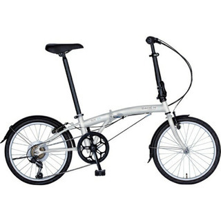 DAHON METRO ダホン メトロ 折りたたみ自転車 ホワイト 中古自転車