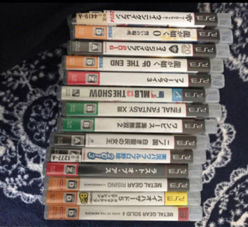 プレステ3 ソフト13本付