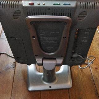 シャープ液晶カラーテレビモニターの画像