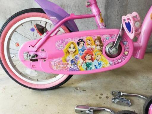 16インチ 子供用自転車 ディズニープリンセスプレシャス
