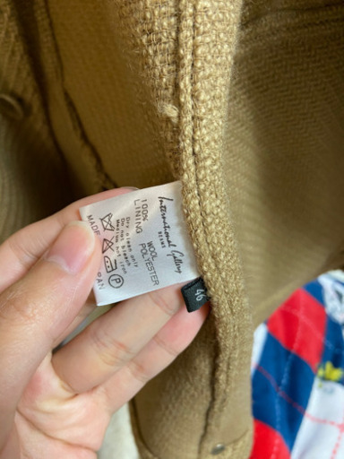BEAMS ウールジャケット新品未使用　着合わせのみ