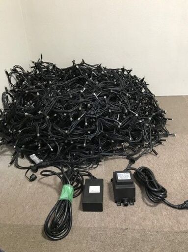 ばり安挑戦!!!【点灯確認済み!!全200m】ジェフコム LEDライト連結タイプ SJ-E05HG-10LL ホームイルミネーション 