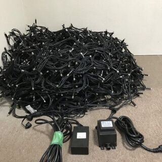 ばり安挑戦!!!【点灯確認済み!!全200m】ジェフコム LEDライト連結