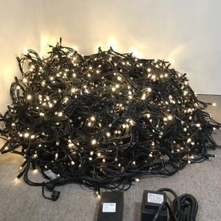 ばり安挑戦!!!【点灯確認済み!!全200m】ジェフコム LEDライト連結タイプ SJ-E05HG-10LL ホームイルミネーション 照明 /コントローラー★TM-55 ばり安挑戦!!!【点灯確認済み!!全200m】ジェフコム LEDライト連結