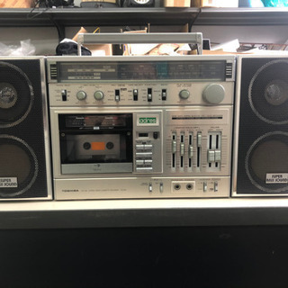 昭和50年代のラジカセ　TOSHIBA RT-S95ジャンク