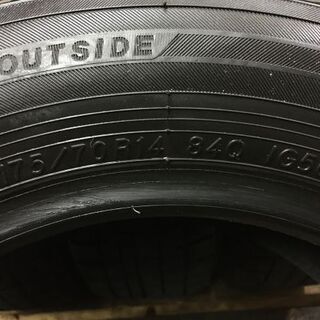 YOKOHAMA ice GUARD iG50 PLUS 175/70R14 14インチ スタッドレス 4本 2016年製 シエンタ ポルテ キューブ等　(VTF295) クレジットカード QR決済可能