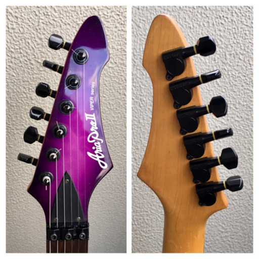 エレキギター【日本製】AriaProⅡ VIPER Series VP-60