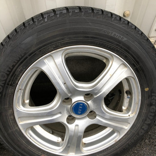 185/65R15 ヨコハマ アイスガード プラス アルミホイール 付き バリ山 