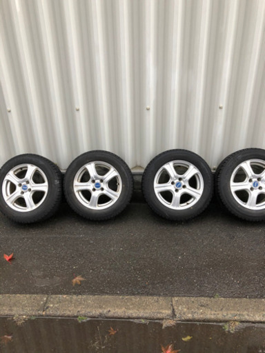 185/65R15 ヨコハマ アイスガード プラス　アルミホイール 付き　バリ山 4穴　100ピッチ　6J