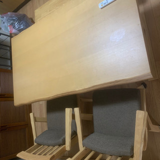 テーブル　椅子　セット