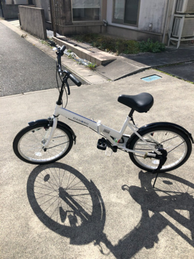 折りたたみ自転車　CANORO 値下げ中