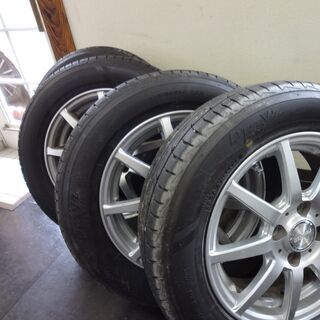 ◇タイヤ・アルミ４本セット/ブリヂストン・プレイヤーズ・１７５/６５R/１４・バリ山４本セット◇