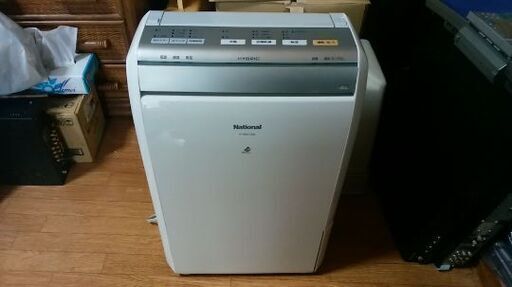 ナショナル F-YHC100ハイブリッド方式除湿機