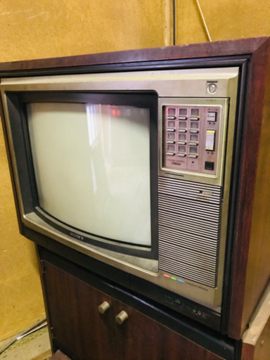 アンティーク品 SONY KV-1885R トリニトロン 1978年製造