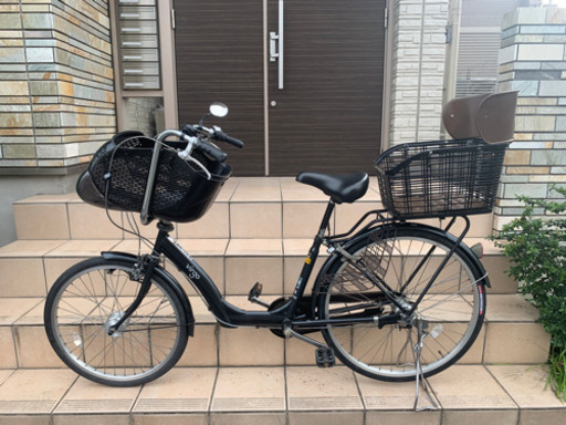 中古一般婦人用自転車　後輪26インチ前輪22インチ
