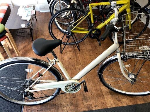 中古自転車　オートライト・6段変速・オーバーホール済