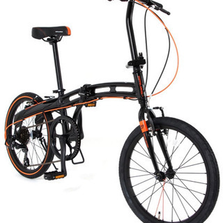 7段変速20インチ折り畳み自転車　ドッペルギャンガー