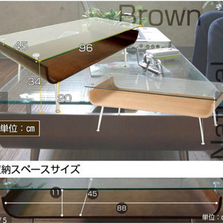 【美品！】⭐︎オシャレ⭐︎センターテーブルの画像