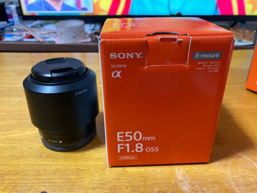 美品 ソニー単焦点レンズ SEL50F18