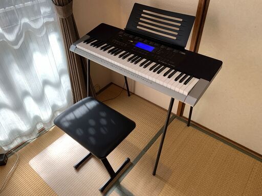 電子キーボード CASIO CTK-4400 スタンド、椅子セット