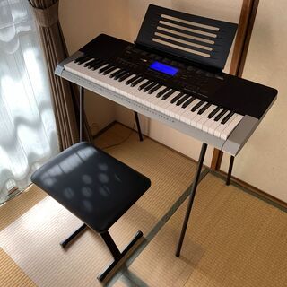 電子キーボード CASIO CTK-4400 スタンド、椅子セット