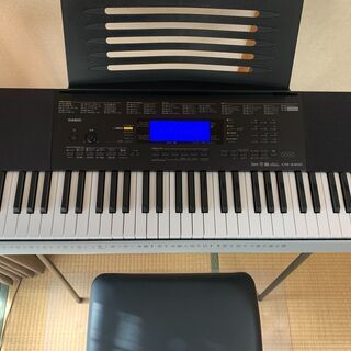 電子キーボード CASIO CTK-4400 スタンド、椅子セット