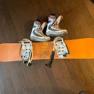 スノーボード　137cm 3点セット　キッズ　ガールズ　レディース