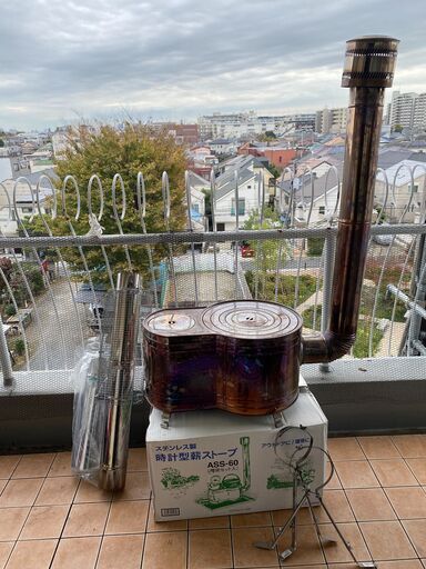ホンマ薪ストーブ　ＡＳＳ６０　キャンプセット！