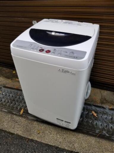 SHARP 全自動洗濯機 縦型 5.5kg 2011年製 ES-G55K
