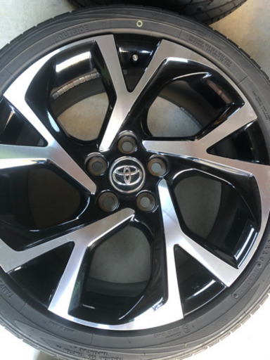 CH-R純正ホイール　215-45R18 美品　高級タイヤ装着