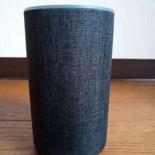 Amazon Echo・アマゾン　エコー/第2世代 - スマートスピーカー(チャコール)の画像