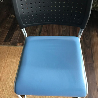 オフィス/教室　スタックチェア　8脚セット