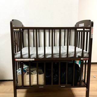 【お値下げ/7日に破棄】ベビーベッド サワベビー　コンパクトベッド