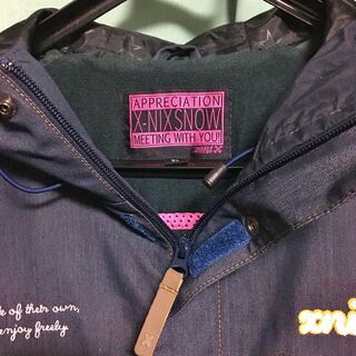 ★取引完了★試着のみ美品(おまけ付)　X-NIX スノーボードウエア　メンズLサイズの画像