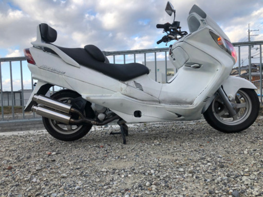 売れました！早い者勝ち！SUZUKI スカイウェイブ 250 実働 自家塗装車両　