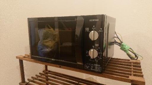 使用少ない電子レンジ