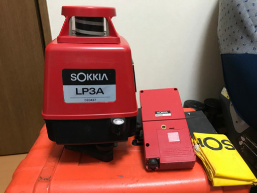 SOKIA 回転レベル LP3A＋受光器LPR3A 美品！