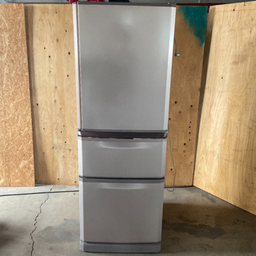 三菱　3ドア冷蔵庫　335L  MR-C34A-P  自動製氷
