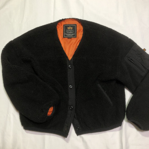 アルファインダストリーズ ボアジャケット レディース L