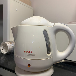 【0円】T-fal 電気ケトル　1リットル用　12/23にお引き...