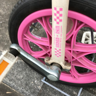 一輪車(14インチ)ピンク
