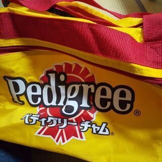 黄色い大きなバッグ