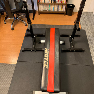 値下げ！スクワットパッド追加！埼玉県引取り限定ベンチプレスセット90kg美品！ 値下げ！スクワットパッド追加！埼玉県引取り限定ベンチプレスセット