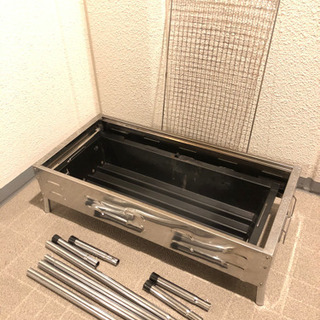 バーベキュー　コンロ　ステンレス