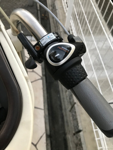 電動アシスト自転車　アンジェリーノ　３人乗り対応自転車　前後チャイルドシート　BRIDGESTONE