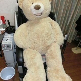 ★nesage !大きな大きなクマのぬいぐるみ！人間ぐらい大きいです。状態は綺麗な状態です。の画像
