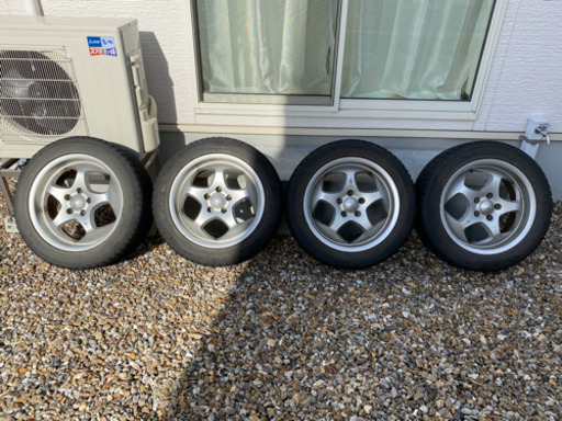 215-55R17 スタッドレスタイヤ×4本＋アルミセット