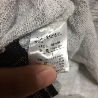 パーカー/グレーの画像