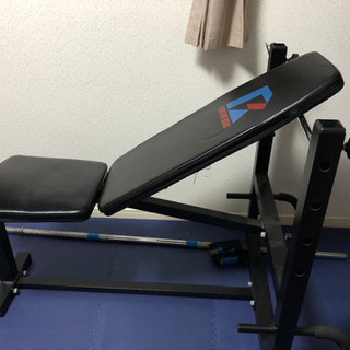 ダンベル＋ベンチ台の画像