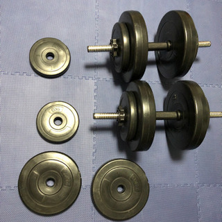 ダンベル＋ベンチ台の画像
